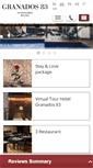 Mobile Screenshot of hotelgranados83.com